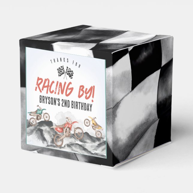 Ballotins Motor Dirt Vélo Adventure Extérieur Anniversaire F (Arrière)