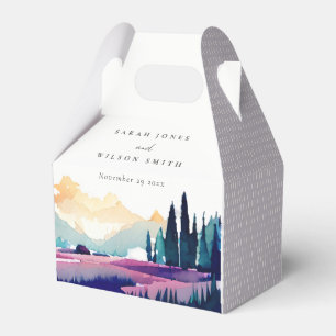 Ballotins Mountain Country Lilac Fields Mariage paysager