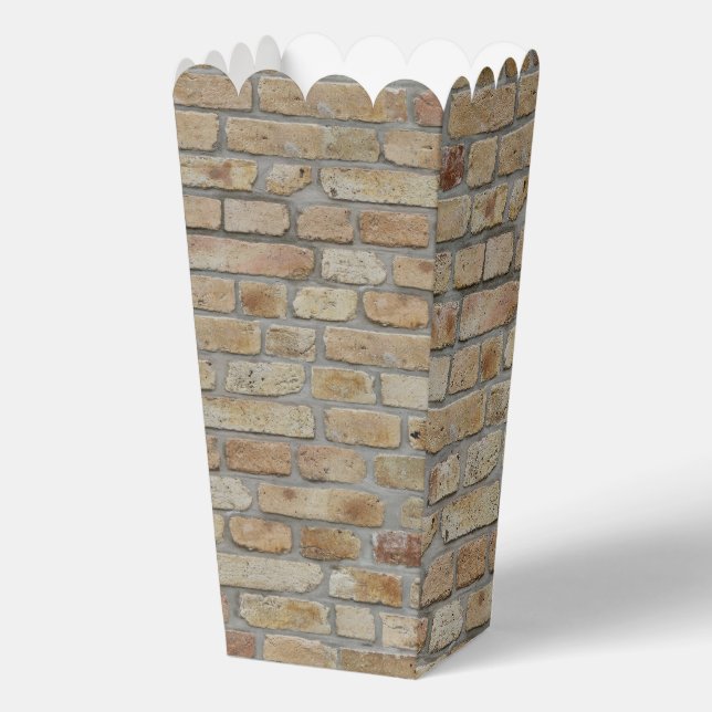 Ballotins Mur de briques marron Un design original  (Verso)