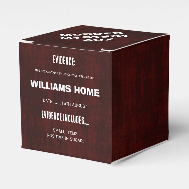 Ballotins Mystère du meurtre (Verso)