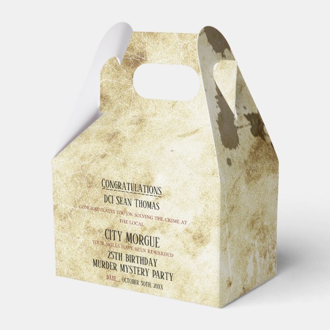 Ballotins Mystère du Meurtre Anniversaire (Verso)