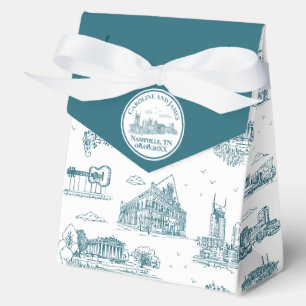 Ballotins Nashville Toile Crépuscule sur Blanc