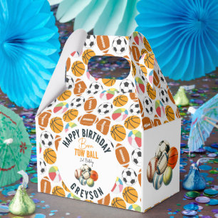 Ballotins Né 2 Ball Sport Thématique Garçon 2e fête d'annive