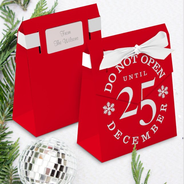Ballotins Ne pas ouvrir avant Noël (Créateur téléchargé)