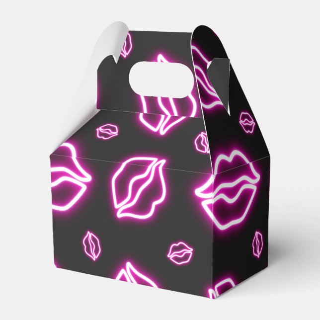 Ballotins Neon rose Kiss (Verso)