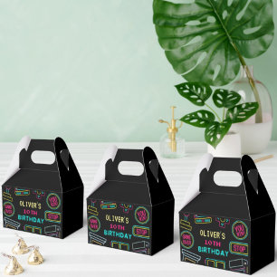 Ballotins Neon Toute année jeux vidéo arcade anniversaire