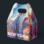 Ballotins New York Skyline Abstrait Art<br><div class="desc">Ajoutez une touche de modernité à votre événement avec ce ballotin présentant l'art abstrait de New York City. Parfait pour les mariages,  fêtes ou cadeaux d'entreprise.</div>