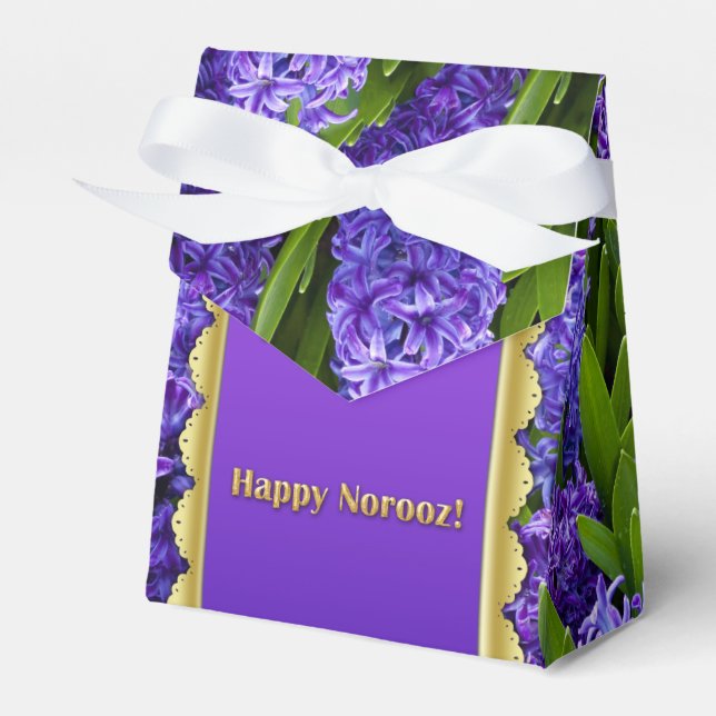 Ballotins Noble Happy Norooz Hyacinths - Tente Ballotin (Verso)