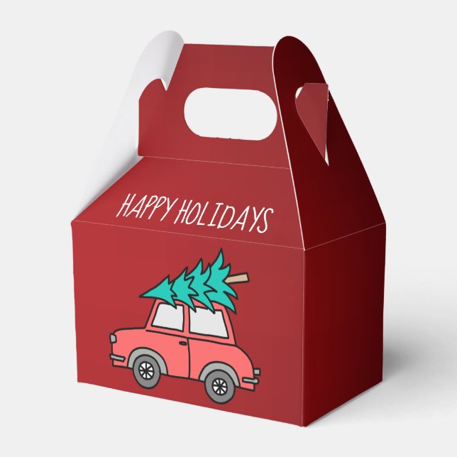 Ballotins Noël Arbre Ballotin Gable (Verso)