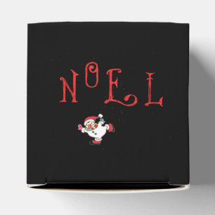 Ballotins NOEL avec Snowman de patinage