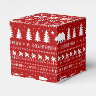 Ballotins Noël Californie Mignonne Cali Xmas