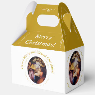 Ballotins Noël Crèche Vintage Personnalisable 