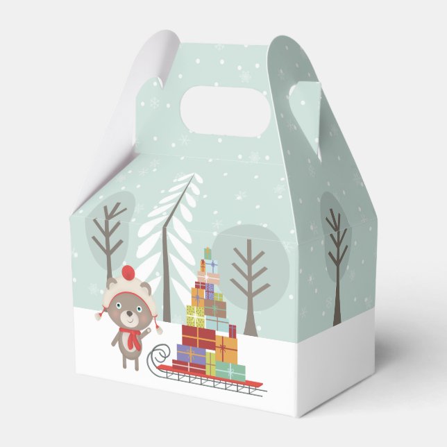 Ballotins Noël de l'ours des bois (Verso)