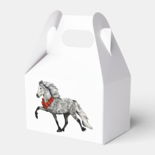 Ballotins Noël du cheval islandais