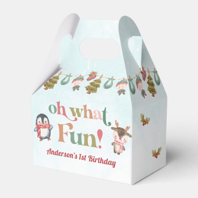 Ballotins Noël Fête d'anniversaire (Verso)