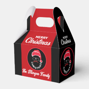 Ballotins Noël Fête Rouge Noir