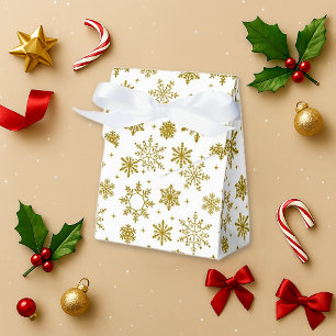 Ballotins Noël Golden Snowflakes