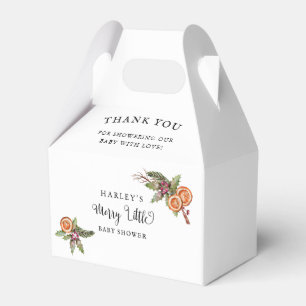 Ballotins Noël Joyeux petit Baby shower