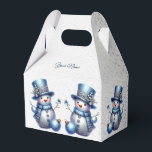 Ballotins Noël Snowman Élégant Vacances d'hiver<br><div class="desc">Snowman Noël Élégant Ballotins de vacances d'hiver. Unique,  beau,  design élégant. Facile à personnaliser. Le style de police,  la taille et les couleurs peuvent être modifiés. Éléments correspondants disponibles.</div>