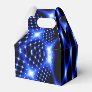 Ballotins Noir bleu néon fractal