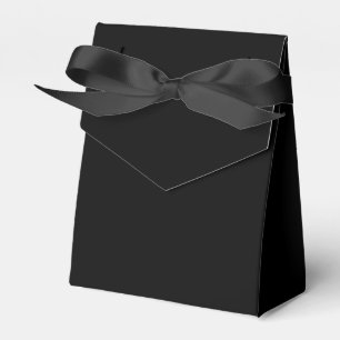 Ballotins Noir clair 3" x 1,5" x Mariage blanc de 3,25"