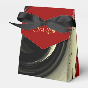 Ballotins Noir/crème rouge classique>Ballotin