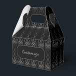 Ballotins Noir et argent Deco Gable<br><div class="desc">*Personnalisez en ajoutant votre texte ou en redimensionnant l'image en mosaïque.</div>