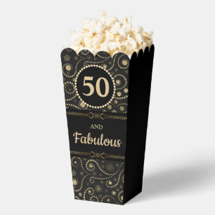 Ballotins Noir & Or Anniversaire TOUT ÂGE 2.5"l x 3.5"L x 7.