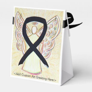 Ballotins Noir Sensibilisation Ruban Angel Party Favoriser l