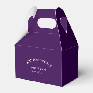 Ballotins nom de date d'anniversaire de mariage 30 ans simpl