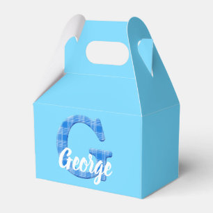 Ballotins Nom du garçon Lettre personnalisée préchargée G bl