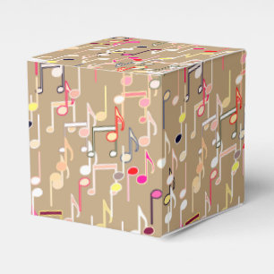 Ballotins Notes de musique imprimées - taupe beige, multicol