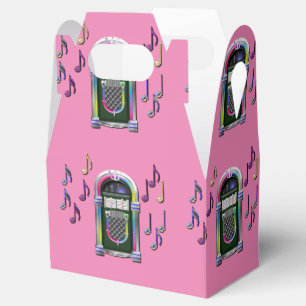 Ballotins Notes de musique rétro Juke Box Gable Ballotin