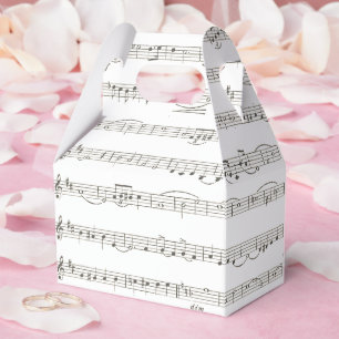 Ballotins Notes musicales vintages