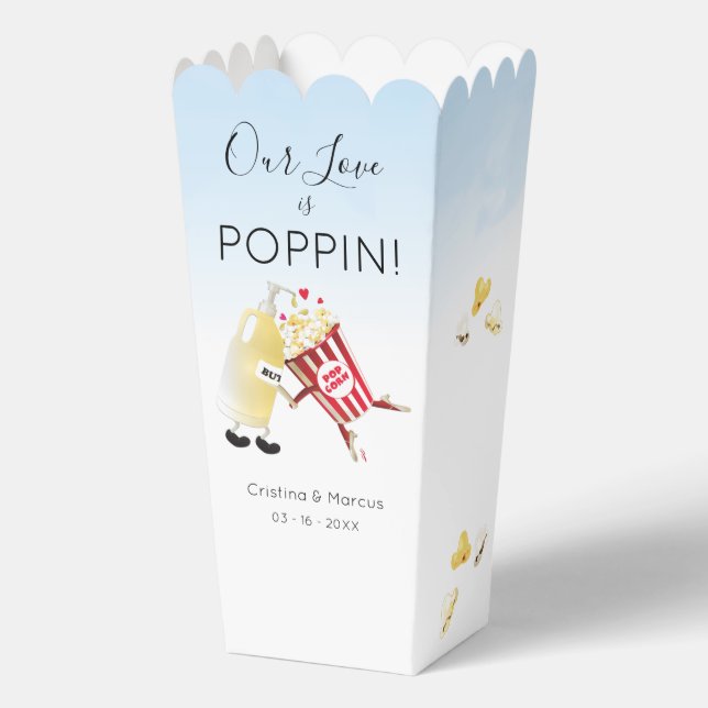 Ballotins Notre Amour Est Poppin Popcorn (Recto)