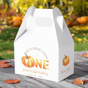 Ballotins Notre Petit Citrouille Automne Première Aquarelle