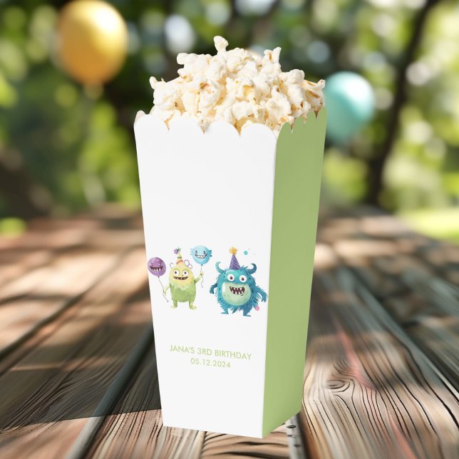 Ballotins Notre petit monstre | Trois monstres colorés (Créateur téléchargé)