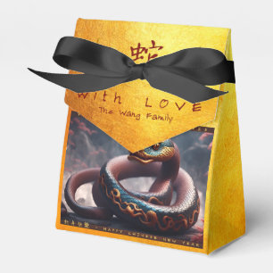 Ballotins Nouvel An chinois du serpent 2025 Wood TFB2