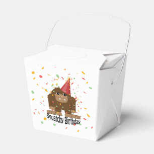 Ballotins Nouvel anniversaire de la petite Squatcha Bigfoot