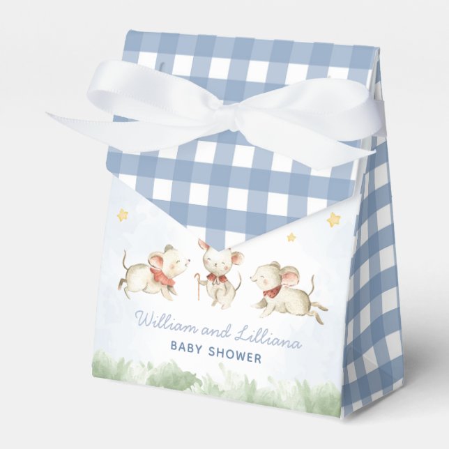 Ballotins Nursery Rhyme Baby shower Ballotin (Verso)