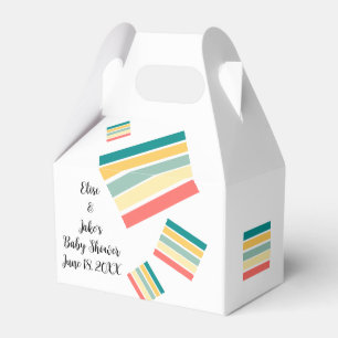 Ballotins Obtenons Beachy Baby shower Favor boîte cadeau