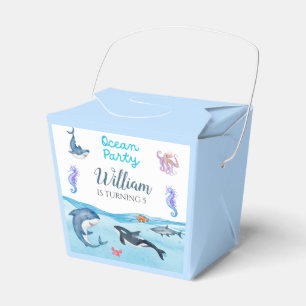 Ballotins Ocean Animaux Fête d'anniversaire
