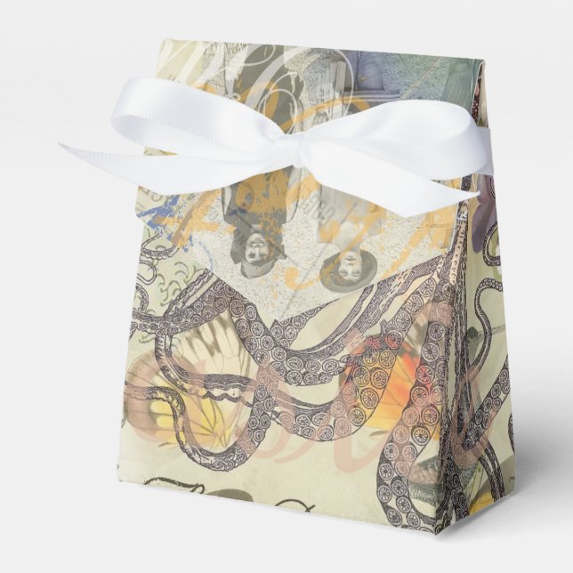 Ballotins Octopus Beach Antique Côte Steampunk (Verso)