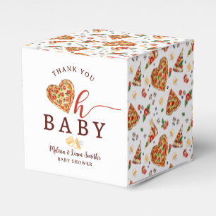 Ballotins Oh Baby Pizza et Pacificateurs Baby shower Favoris