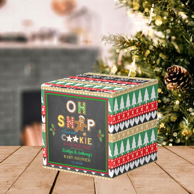 Ballotins Oh ! Baby shower de biscuits en pain d'épices (Créateur téléchargé)