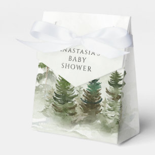 Ballotins Oh Baby Woodland Aquarelle Baby shower rustique