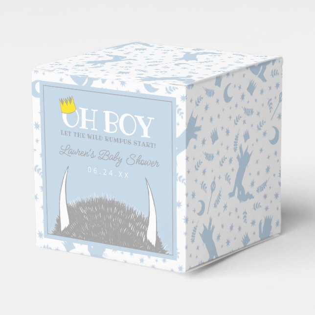 Ballotins Oh Boy | Let the Wild Rumpus Start Baby Shower (Verso)