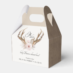 Ballotins Oh Deer Baby shower Ballotin - Bois Floral An