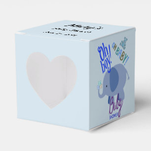 Ballotins Oh Garçon ! Oh Bébé ! Baby Shower Eléphant Bleu