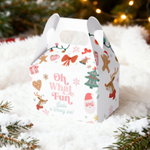 Ballotins Oh Quelle Fête Fille de Fête de Noël 1er Anniversa